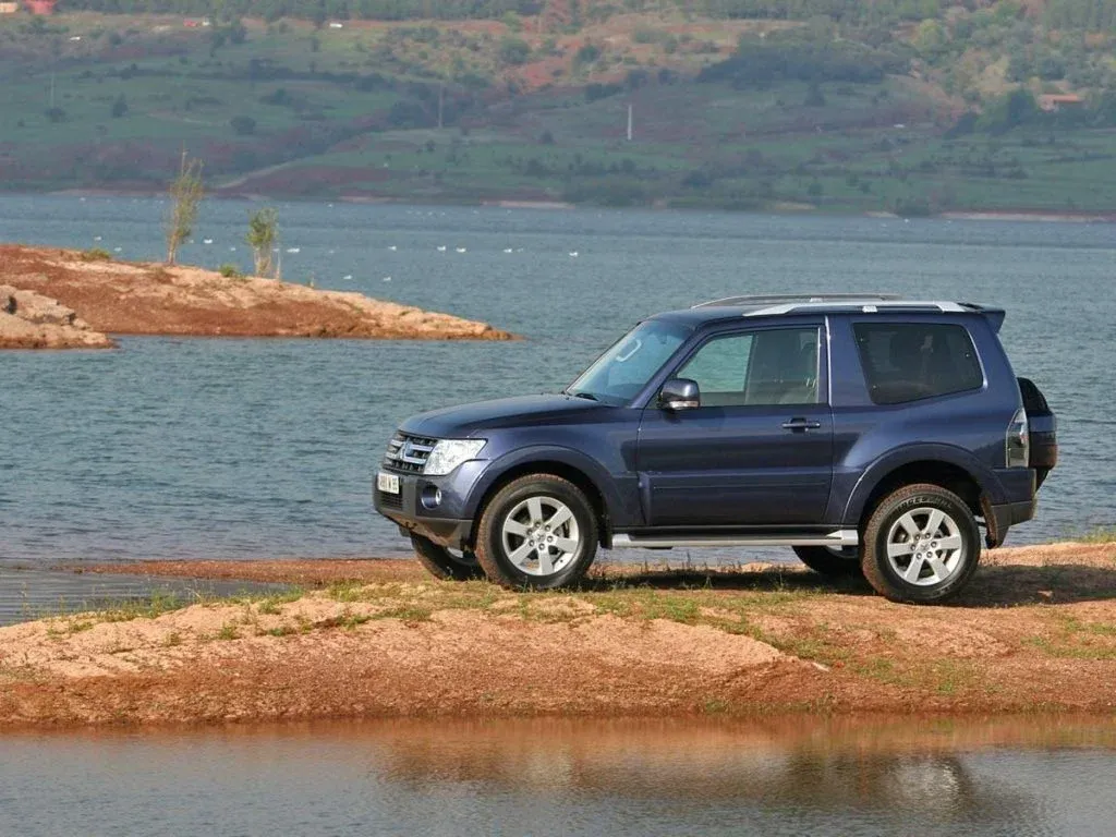 Mitsubishi Pajero off-road vehicle